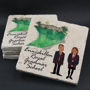 Enniskillen Royal Grammar School Coaster