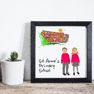 St. Annes Primary School Framed Print