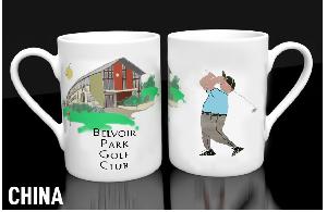 Belvoir Park Golf Club Mug (Man)  