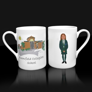 Bloomfield Collegiate School Mug | Down School Mugs | from Shona Donaldson DEV