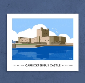 Carrickfergus Castle | School Art | from Shona Donaldson DEV