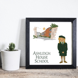 Ashleigh House School Framed Picture
