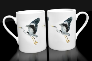 Heron Mug by  Local Artist Barbara Allen